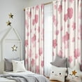 thumbnail image 5 of Blackout Kids Curtains,Pioneer Flower Floral Print Pattern Childrens Insulated Curtains Set Of 2,Bedroom Essentials,Toddler Room Decor 52"x84", 5 of 5