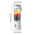 thumbnail image 3 of Portable Food For And Juices Ideal For Kitchen Outdoor And Use Quick 30s Juice Extraction With Cup Design Hand Mixer Beater Wireless Hand Mixer Cordless Kitchen Mixer Top It Cake Shield Hand Mixer, 3 of 9