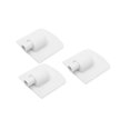 thumbnail image 1 of Para adaptador de placa de vacío para sistemas de bomba de filtro de skimmer, paquete de 3, blanco, blanco, 1 of 5