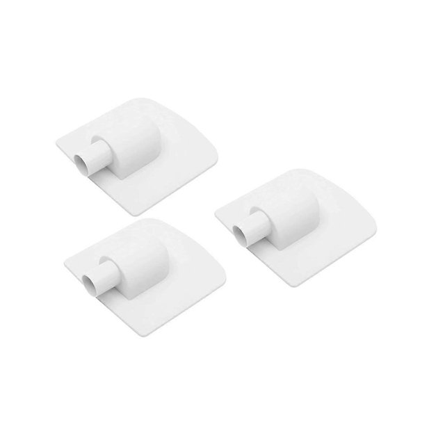 Para adaptador de placa de vacío para sistemas de bomba de filtro de skimmer, paquete de 3, blanco, blanco