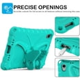 thumbnail image 4 of KOMI Kids Case for iPad Mini 6th Generation 2021 8.3-inch - Screen Protector Included - Butterfly Kickstand - Child Friendly EVA Foam Shockproof Cover Case with Shoulder Strap, Mint Green, 4 of 5