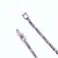 thumbnail image 2 of Heart - Ruby 925 Sterling Silver Tennis Bracelet 7.99" B35, New Year Sale, Valentin's Day Gift, 2 of 2