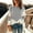 Gray, variant on Danhjin Cotton Sweater Tops for Women Oversized Crew Neck Long Sleeve Fall Winter Pullover Stretchy Color Block Shirts Fashion Comfy Soft Loose Cozy Loungewear Outdoor Knitwear Blouses