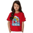 thumbnail image 5 of Smurfette Cartoon American Cutie USA Girls Kids T Shirt Tees Teen Brisco Brands X, 5 of 6