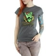 thumbnail image 3 of DC Bombshells Womens Poison Ivy Badge Heather T-Shirt, 3 of 5
