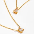 thumbnail image 5 of Veshon Necklaces for Women, Dainty Gold Necklace 18k Gold Plated Long Lariat Necklace Dainty Gold CZ Choker Necklaces for Women Veshon Gold Necklace Jewelry Gifts, 5 of 5