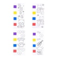 thumbnail image 3 of Acuarelas Prichos Cutie Town Multicolor de Plástico y Papel 1 Pieza, 3 of 4