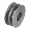 thumbnail image 3 of V-Belt pulley A Type Double Slot Pulley Motor Cast Iron Dia Power Tool Accessory, 3 of 9