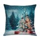 thumbnail image 2 of Funda de almohada de lino, adornos navideños, funda de almohada navideña, decoración navideña, decoración de sofá, almohada de lino, sofá de casa, decoración navideña, funda de almohada, decoraciones, 2 of 6