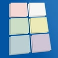 thumbnail image 2 of 3" X 3" Pastel Assorted Dry Erase Stickables With Dry Erase Marker - 2 Packs Of 12 Sheets, 2 of 6