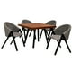 thumbnail image 1 of Comedor 4 Sillas Malena - Nogal, 1 of 2