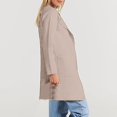 thumbnail image 6 of VISALY Long Cardigans Cardigan with Pockets Womens Knit Cardigan Sweaters Oversized Open Front Long Sleeve Lapel Casual Jacket Fall Coat Oversized Cardigans Warm Cardigan Pink M, 6 of 9