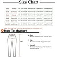 thumbnail image 3 of Lolmot Womens Trousers Fashion Panel Denim Leggings Summer Capris Leggings Yoga Pants Elastic Waist Pants for Women Women's Ultra Soft Denim High Waist Short Capri Legging, 3 of 5