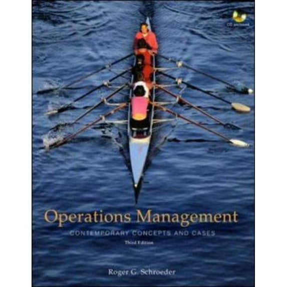 Pre-Owned Operations Management: Contemporary Concepts and Cases with Student CD-ROM (Paperback) 0073230588 9780073230580