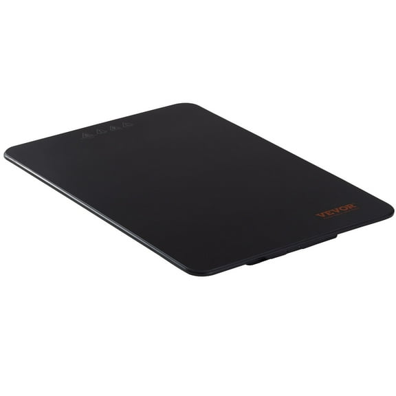 VEVOR 16.5" x 11" Electric Warming Tray, Portable Tempered Glass Heating Tray with Adjustable Temperature Control