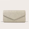 thumbnail image 4 of Bolsa de hombro cuadrado pequeño para mujer bandoleras femeninas a la Ehuebsd moda con lentejuelas bolso de mano para fiesta de boda bandolera con cadena ostentosa bolsos de noc, 4 of 7