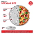 thumbnail image 4 of Bandejas para pizza de aluminio desechables de 12" Stock Your Home, paquete de 12, 4 of 7