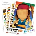 thumbnail image 4 of Bendon 42422 Kooky Pirates Create-a-Face Sticker Book, 4 of 4