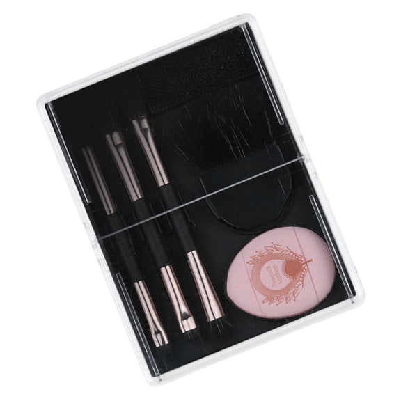 Makeup Brushes Set Professional Makeup Brush Set,Synthetic Bristles Make Up Brushes with Makeup Sponge Powder Puff