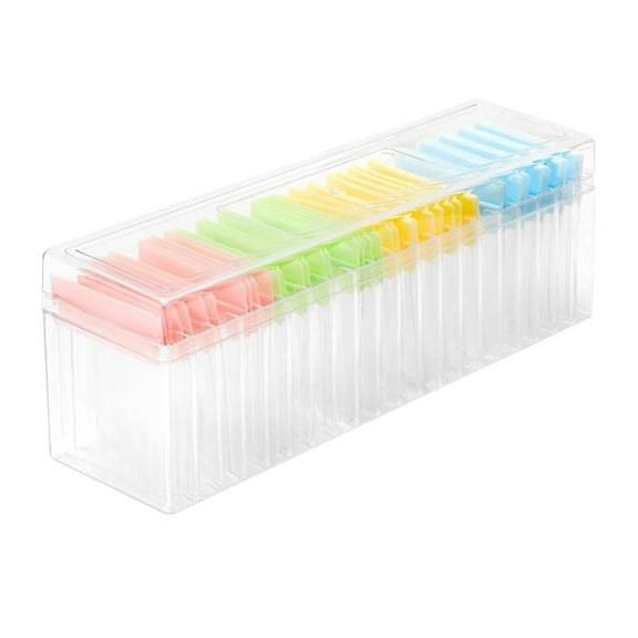 Clear Jewelry Storage Box 20 PVC Pouches Travel Case Small Jewelry Holder