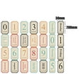 thumbnail image 4 of 30 pegatinas para álbumes de recortes, pegatinas para diario, sellos antiguos para tarjetas Estilo A, 4 of 4
