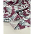 thumbnail image 6 of Minerva Viscose Twill Fabric Magenta - per yard, 6 of 6