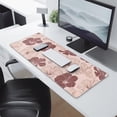 thumbnail image 2 of Long Mouse Pads for Desk,Pioneer Flower Floral Print Pattern Desk Mats on Top Of Desks, Desk Mouse Pad Extra Large with 3mm Non-Slip Base and Stitched Edge for Gaming,Office,Work,Home 31.5"x11.8", 2 of 6