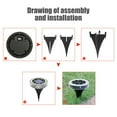 thumbnail image 5 of AZXY Solar Lights for Outside,Solar Pathway Lights,Ground Solar Light,Solar Lights Outdoor Waterproof, 5 of 8