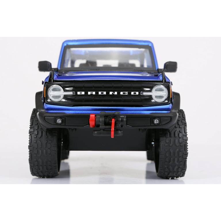 Adventure Force Metal Vehicle Deluxe Play Set Blue Bronco Truck, ATV, Bike,  Child Ages 3 and up