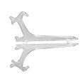 thumbnail image 4 of 6pcs Plastic Easels Plate Holders Display Dish Rack Picture Frame Photo Book Pedestal Stand, 4 of 9
