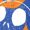 HEATHER ROYAL BLUE, variant on The Nightmare Before Christmas - Pumpkin Heads Lightweight French Terry Wide Neck Long Sleeve Graphic Shirt