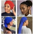 thumbnail image 3 of Elastic Adjustable Polyester Hair Cap - Comfortable & Stylish for Dreadlocks & Daily Wear, 3 of 9