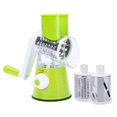 thumbnail image 2 of TidBay Rotary Cheese Grater Cutter Slicer Toner Strip Hand Crank Vegetable Chopper Cheese Shredder Kitchen Gadget, 2 of 8