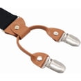 thumbnail image 3 of Timiot Men’s Y-Back 4 Metal Clip Elastic Wide Suspenders Perfect For Both Casual&Formal, 3 of 4