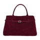 thumbnail image 3 of Bolsa de gamuza para mujeres Bolsos de mano de moda Burgunfy, 3 of 8