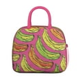 thumbnail image 2 of Lunch Bag Lunch Box for Women Reusable Insulated Lunch Bags,Water-Resistant Colorful Rainbow Bananas Cooler Lunch Tote Bag, Large Capacity for Work Travel Picnic, 2 of 6