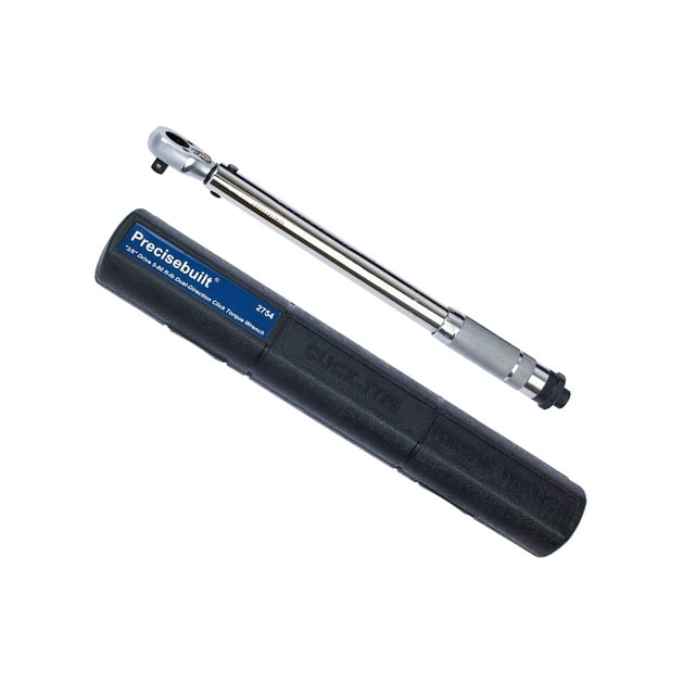 Llave dinamométrica de doble dirección con accionamiento preciso de 3/8"" y 5-80 ft-lb (0,7-11,2 kg-m)