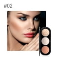 thumbnail image 3 of Paleta de maquillaje 3 en 1 para rubor, iluminador y bronceador HUOGUO, 3 of 5