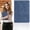 Dark Blue, variant on A5 Round Ring Journal, Hardcover Notebook with Buckle Closure for Office