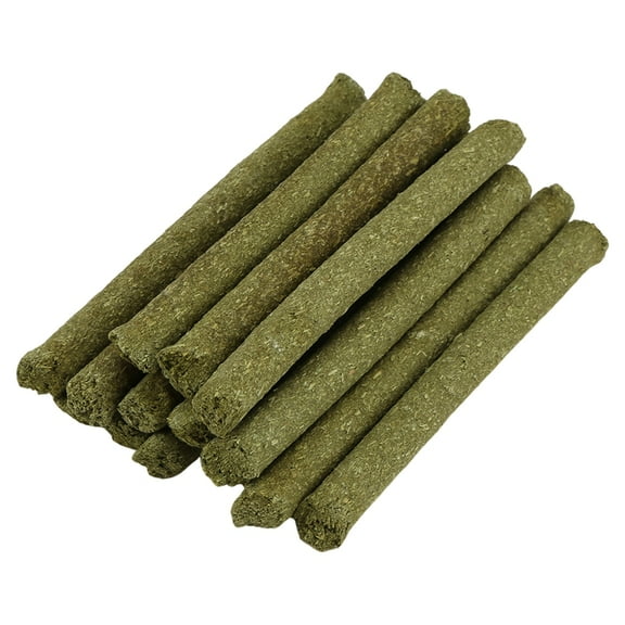 40 PCS Natural Mixed Grass Stick Chew Toys for Guinea Pig Gerbil Parrot Bunny and Other Small Animals