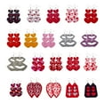thumbnail image 4 of Pendientes Qarigey Multicapa Labio Oreja Cuelga Aro en forma de corazón, 4 of 6