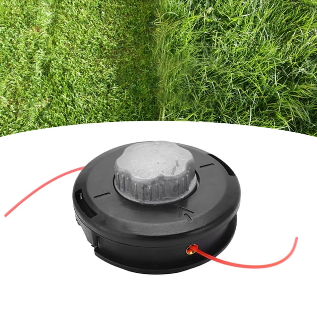 Cabezal De Corte, Plástico Portátil Duradero Resistente Al Desgaste Cabezal De Corte De Aluminio Rosca Interna M10 Para Agricultura
