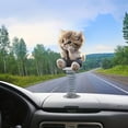 thumbnail image 6 of Yihuala Dancing Cats Dashboard Decorations,Shaking Cats Bobblehead Dashboards Car Decors Car Interior Desk Ornaments for Women, 6 of 7