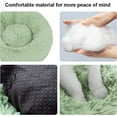 Nisrada Dog Bed & Cat Bed, AntiAnxiety Puppy Bed Warming Cozy Round