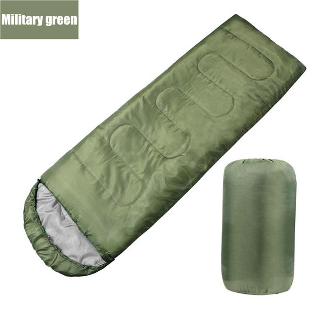 Bolsa De Dormir Saco de dormir al aire libre ultraligero Saco de dormir de senderismo de viaje al aire libre cálido de 4 estaciones