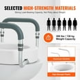 thumbnail image 5 of Vevor AZSJGMTZDDFSTV95SV0 3.5 in. Raised Toilet Seat, 5 of 5
