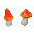 thumbnail image 3 of G & F Products Fairy Garden Miniature Garden Metal Mushroom, Little Red Spots, 2 Pieces, 3 of 6