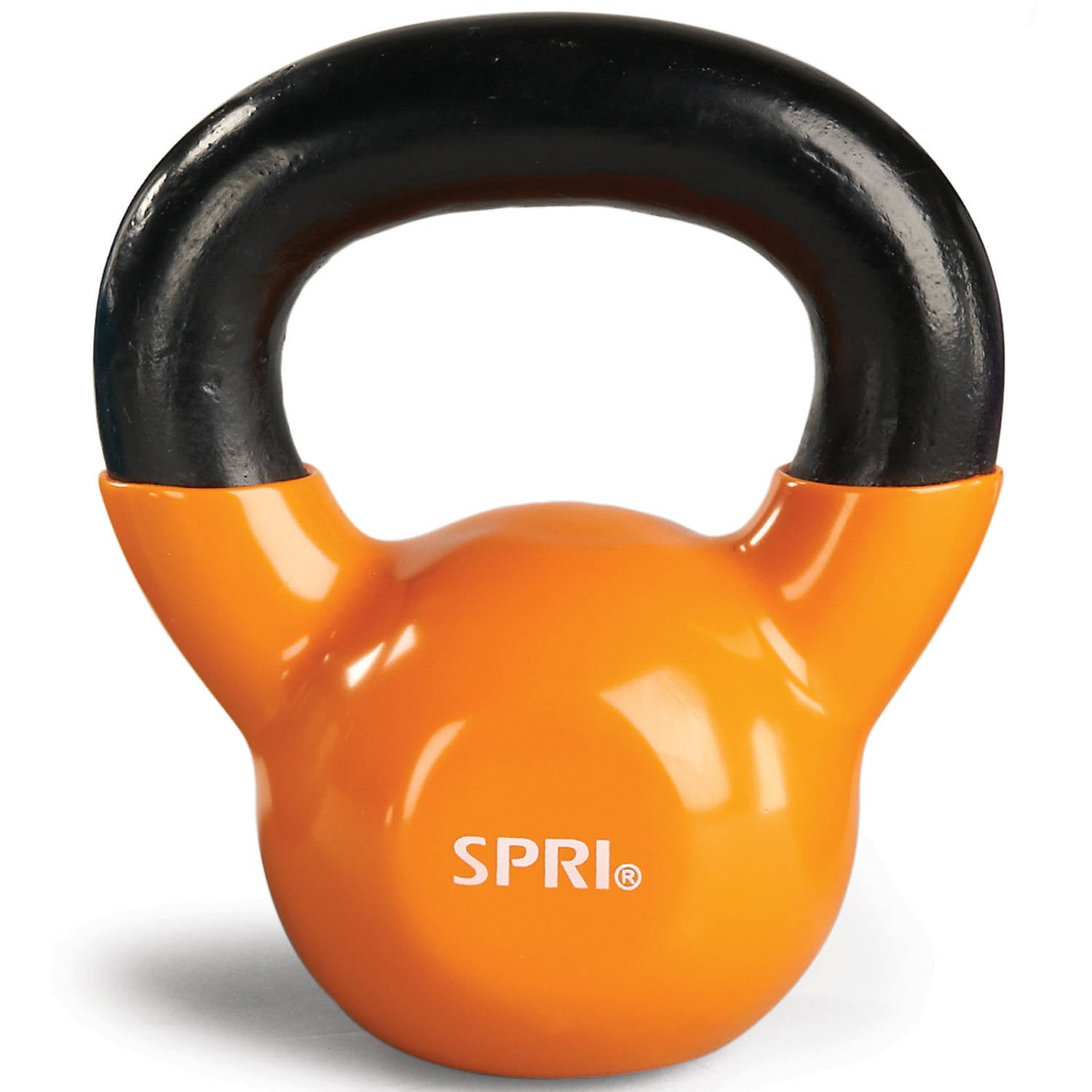 SPRI Deluxe Vinyl Kettlebell, 8 lbs, Single