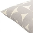 thumbnail image 3 of Surya Natur NTR-001 18x18" Square Cotton Pillow Cover in Medium Gray/Light Beige, 3 of 3