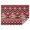 Red Geometric Striped, variant on Red Geometric Striped Pattern Rectangle Tablecloth 60"x84",Waterproof Polyester Rectangle Table Cloth, Wipeable Spillproof Polyester Tablecloth for Dining, Camping, Indoor and Outdoor